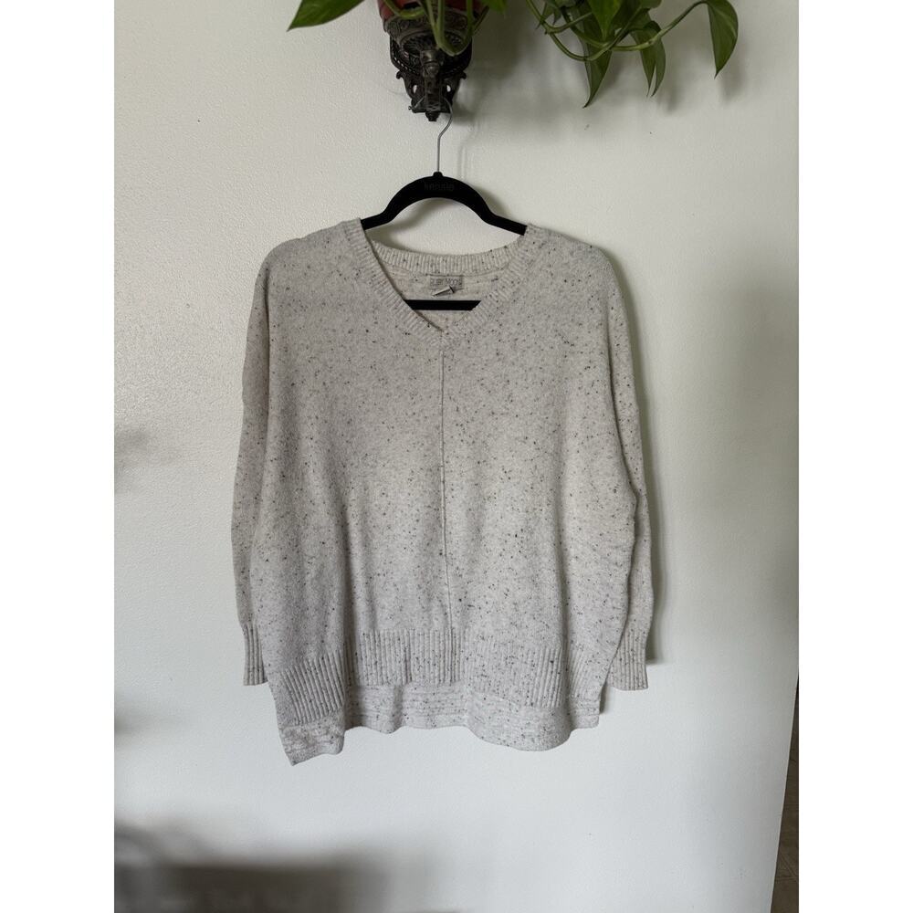 Ruby Moon Grey Knit Long Sleeve Cozy Sweater, Size Small‎